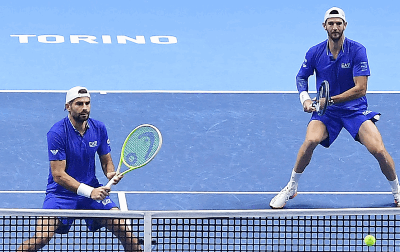 Atp Finals, Bolelli e Vavassori sconfitti da Krawietz-Puetz ma volano in semifinale da primi