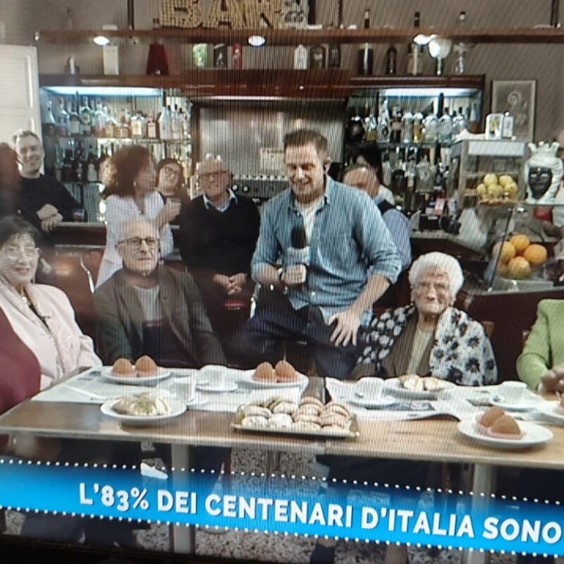 Cinque centenari in paese: il record di Naso in diretta sulla Rai