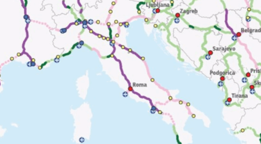 il sud e la sicilia tasselli essenziali per ultimare la linea ferroviaria ue
