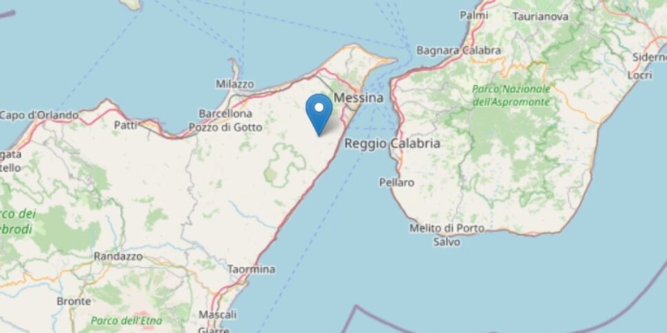 due scosse di terremoto nella notte a messina l epicentri tra i comuni di itala e rometta