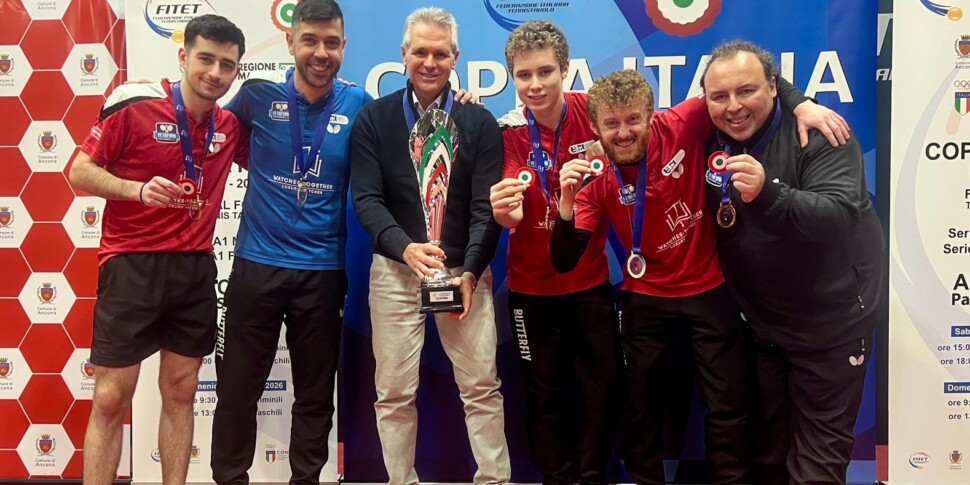 trionfo top spin messina batte sassari per 3 2 e conquista la coppa italia di tennistavolo da Feedpress.me trionfo top spin messina batte sassari per 3 2 e conquista la coppa italia di tennistavolo