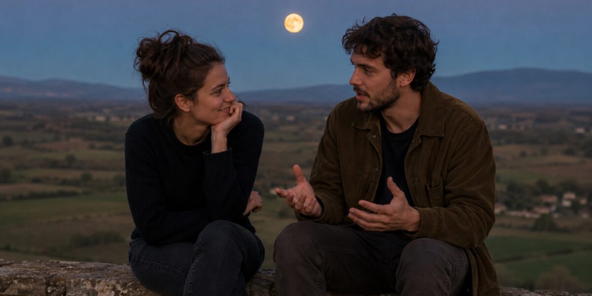 https://assets.gazzettadelsud.it/2026/05/Due-persone-parlano-sedute-su-un-muretto-con-la-luna-piena-sullo-sfondo-1200x600.jpg