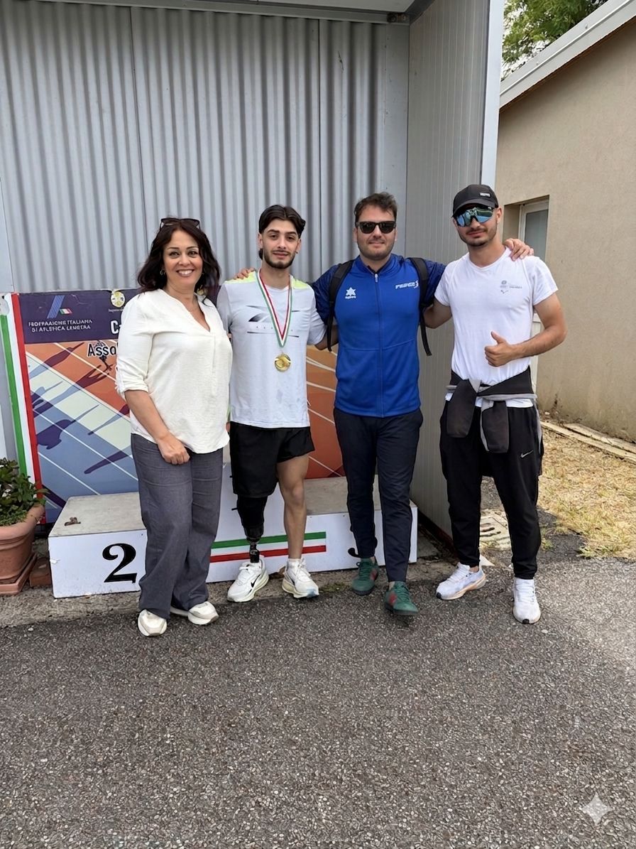 Atletica paralimpica, Imperio brilla a Cosenza: record nei 100 e debutto nel lungo