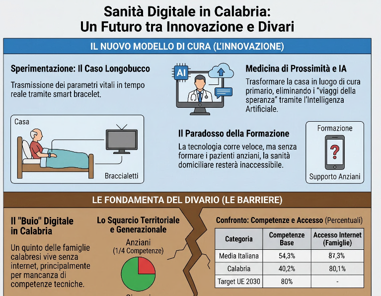 Un calabrese su cinque è offline e oltre la metà è senza competenze