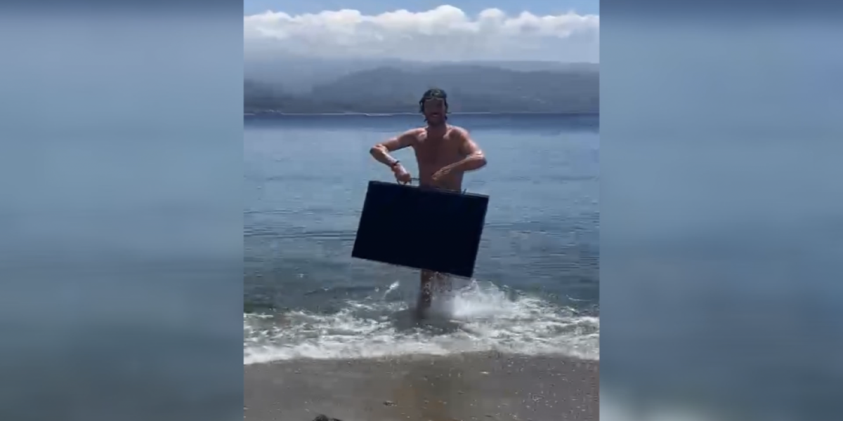 messina organizzata una pulizia del fondale marino a paradiso tra i rifiuti anche un televisore lcd da Feedpress.me messina organizzata una pulizia del fondale marino a paradiso tra i rifiuti anche un televisore lcd