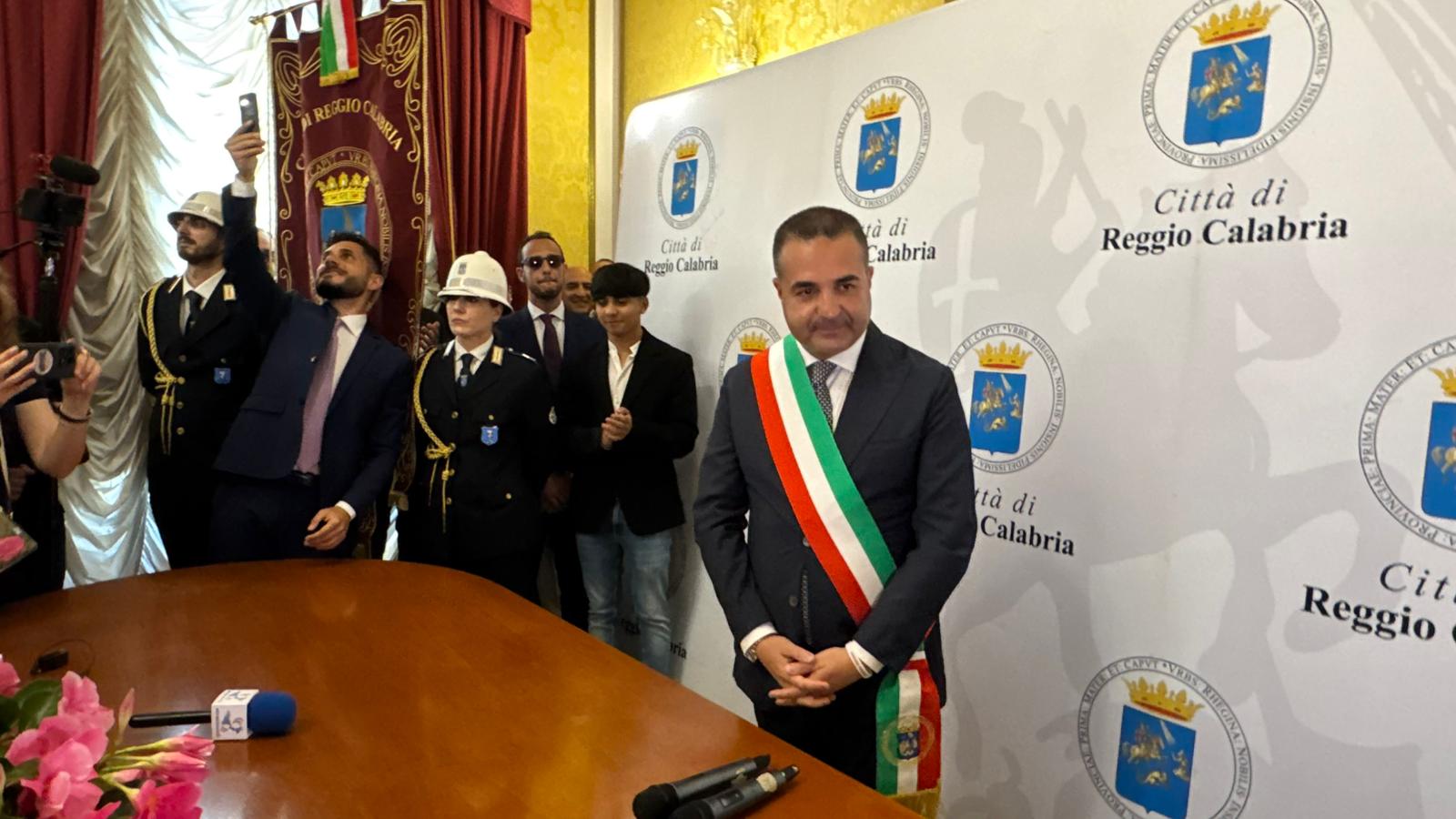 Reggio Calabria, parte l'era Cannizzaro sindaco: "Grazie a tutti"