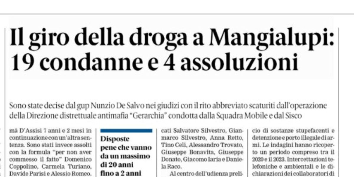 Rassegna stampa 21-07-2026 edizione Messina
