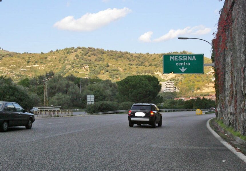 Lavori urgenti: domani chiude la rampa d'accesso allo svincolo di Messina Centro
