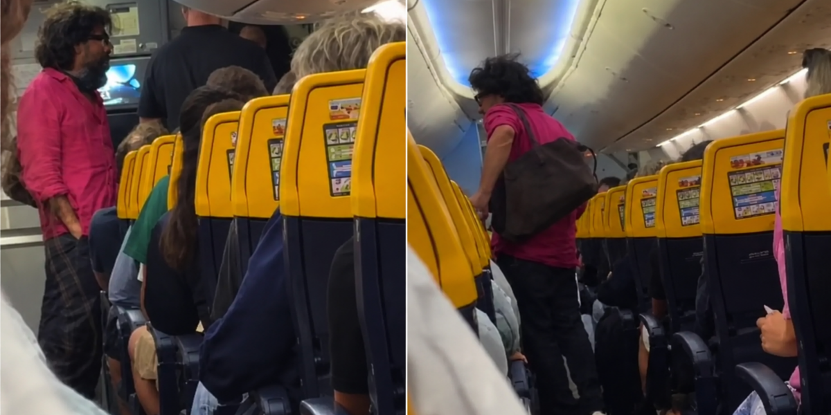 tutta colpa di un bagaglio tensione a bordo renga costretto scendere da un volo ryanair video da Gazzettadelsud.it tutta colpa di un bagaglio tensione a bordo renga costretto scendere da un volo ryanair video
