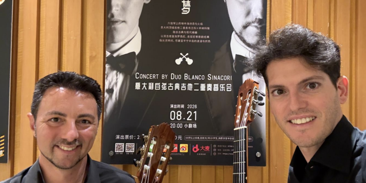 la sicilia conquista l oriente il duo blanco sinacori torna in cina con tre concerti nelle principali citt224 da Gazzettadelsud.it la sicilia conquista l oriente il duo blanco sinacori torna in cina con tre concerti nelle principali citt224
