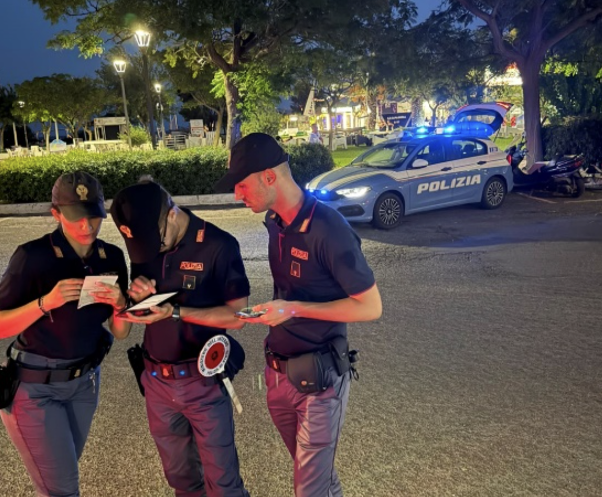 Controlli movida della Polizia di Crotone
