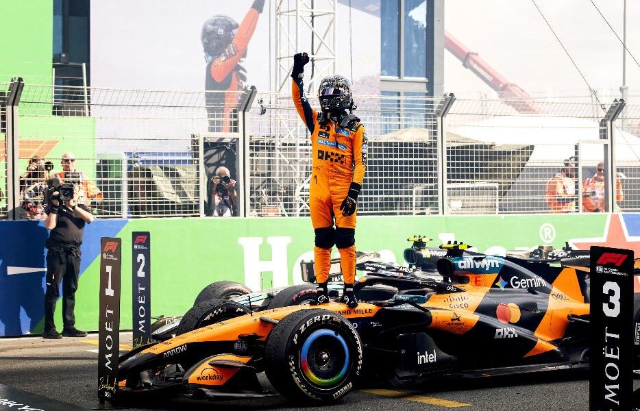 norris trionfa in olanda davanti a kimi antonelli e russell le ferrari di hamilton e leclerc ai piedi del podio da Gazzettadelsud.it norris trionfa in olanda davanti a kimi antonelli e russell le ferrari di hamilton e leclerc ai piedi del podio