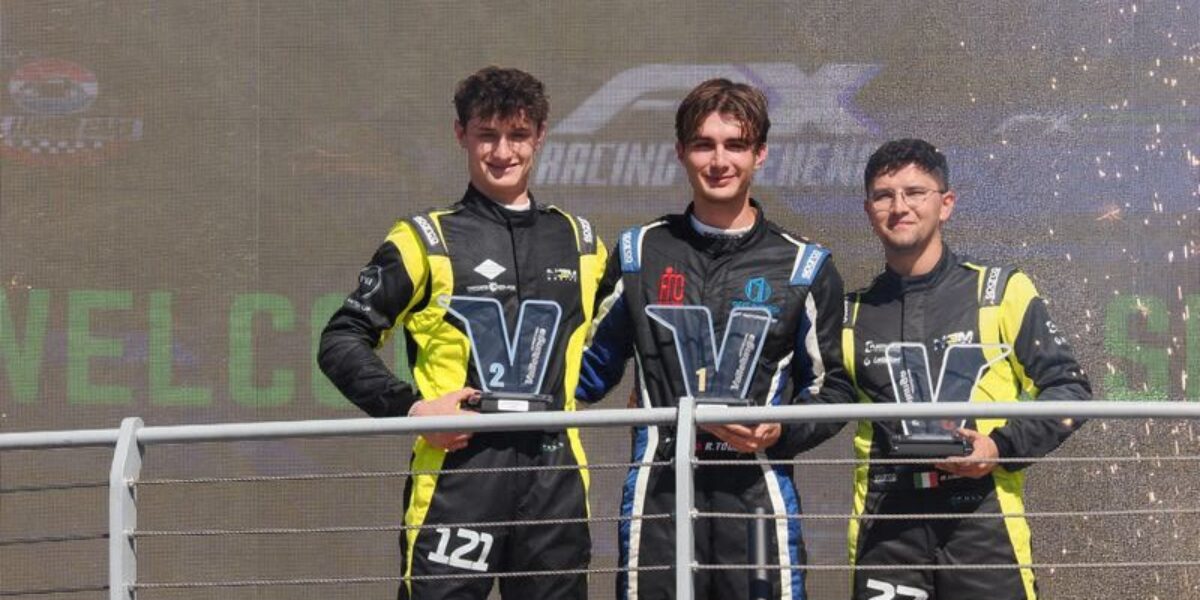 Il messinese Campagna sul podio anche a Vallelunga nel Formula Predator’s