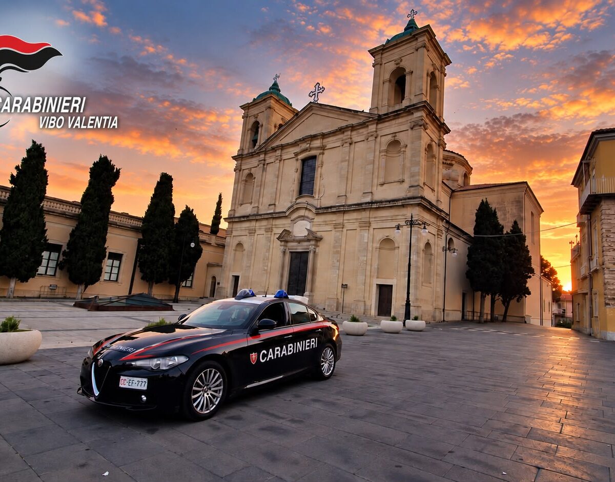 Auto dei carabinieri di Vibo