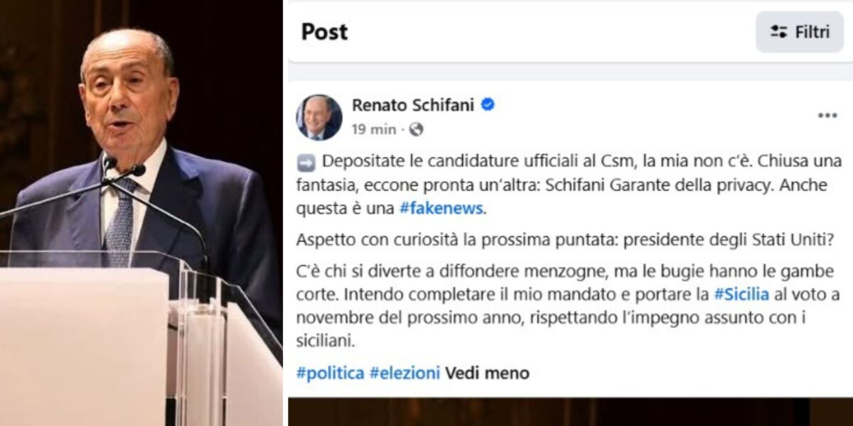schifani su di me una fake news dopo l altra solo menzogne da Gazzettadelsud.it schifani su di me una fake news dopo l altra solo menzogne
